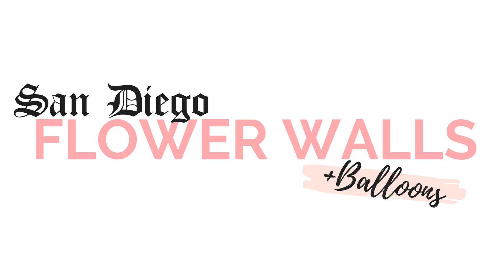 San Diego Flower Walls Logo